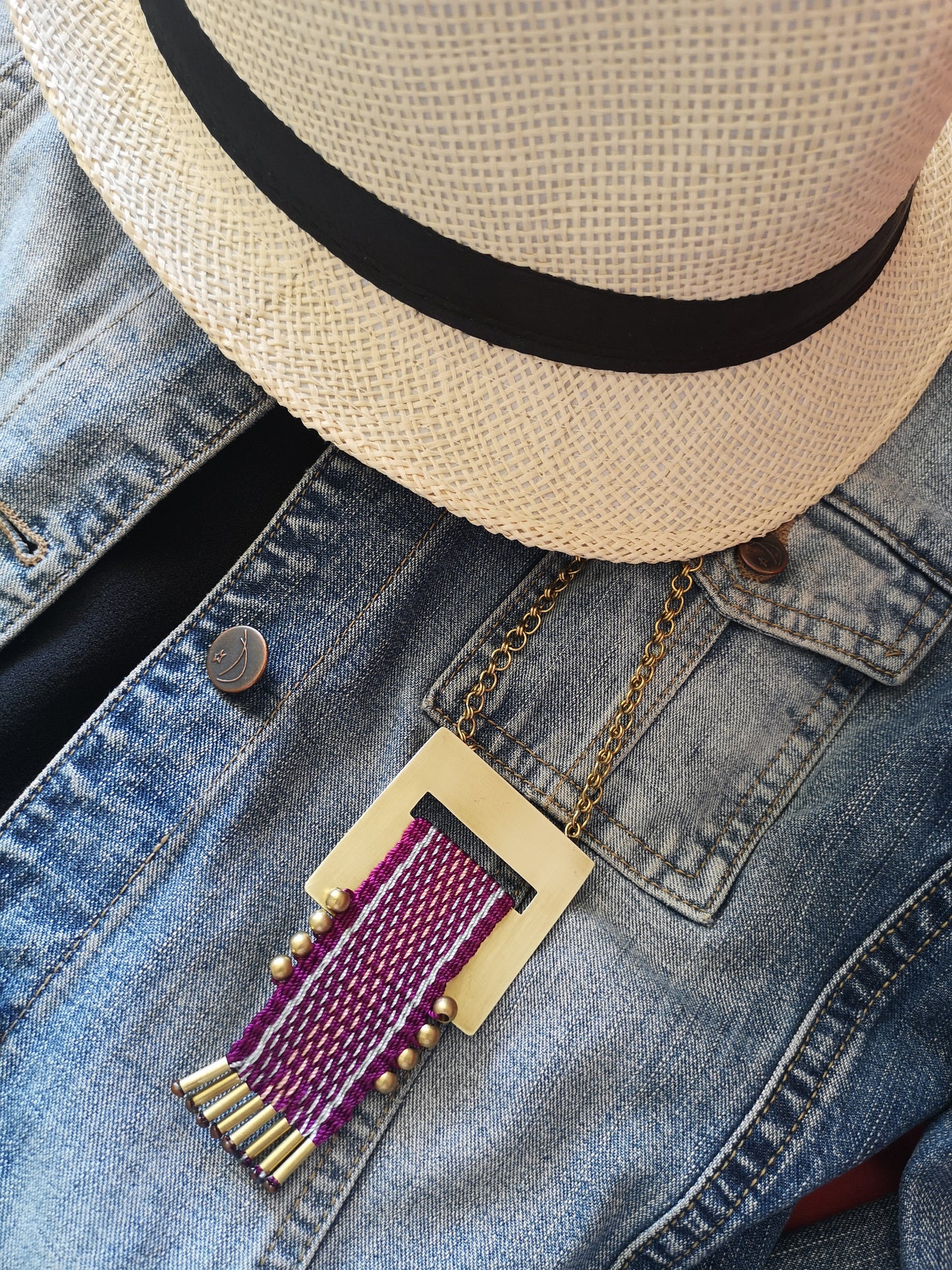 Collar Bronce Puyehue/ Puyehue bronze necklace image 4