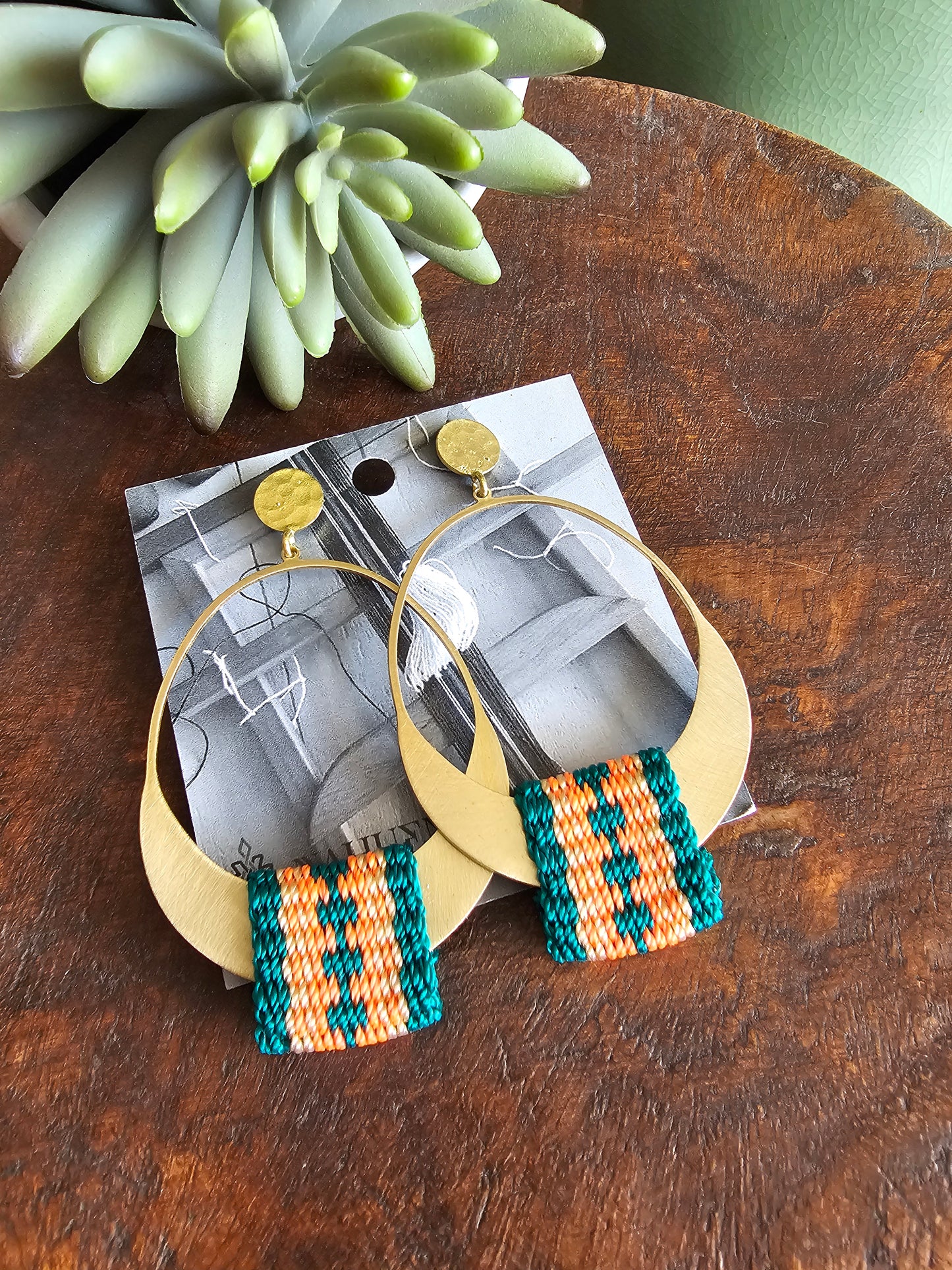 Maxi aros Ciprés / Maxi Ciprés Earrings image 2