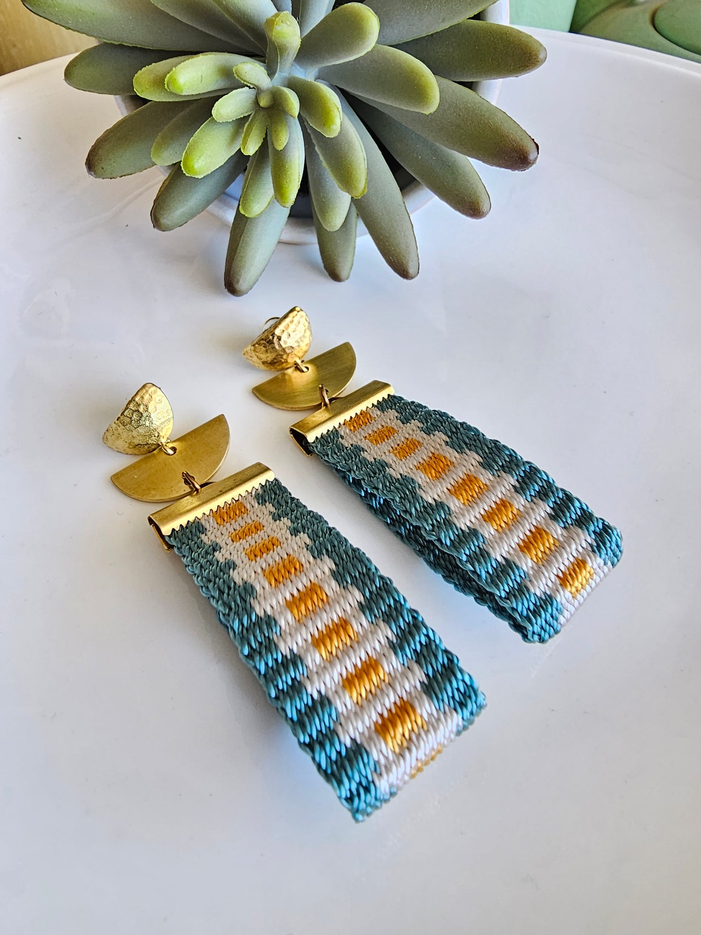 Aros doble/ Double earrings image 5