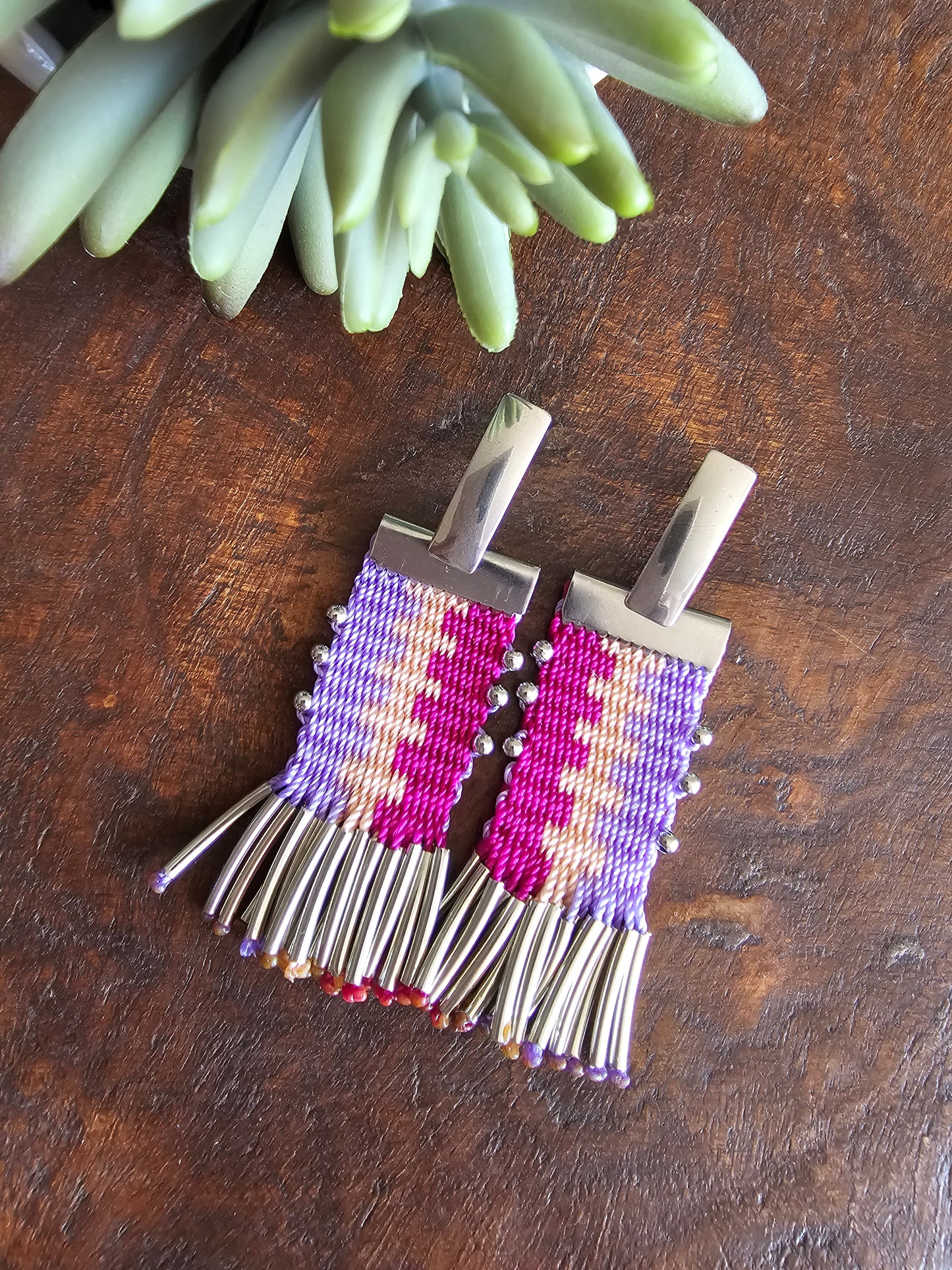 Aros tassel / tassel earrings image 13