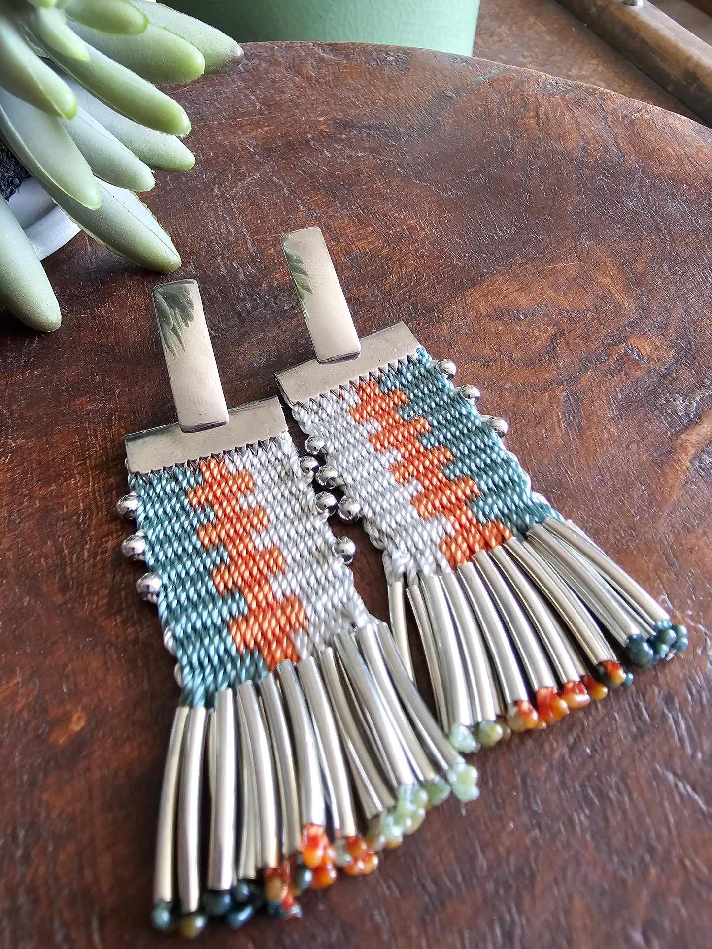 Aros tassel / tassel earrings image 8