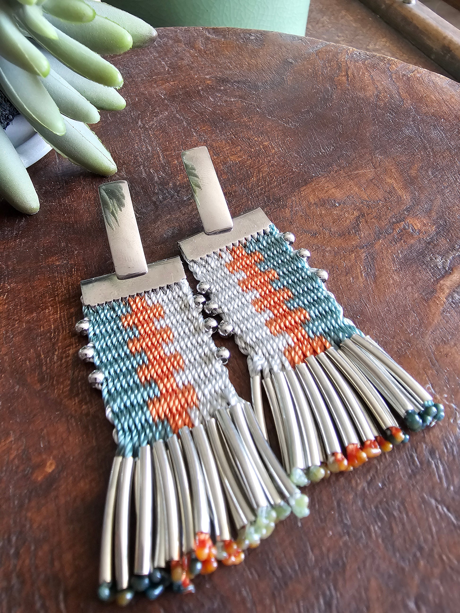 Aros tassel / tassel earrings image 8