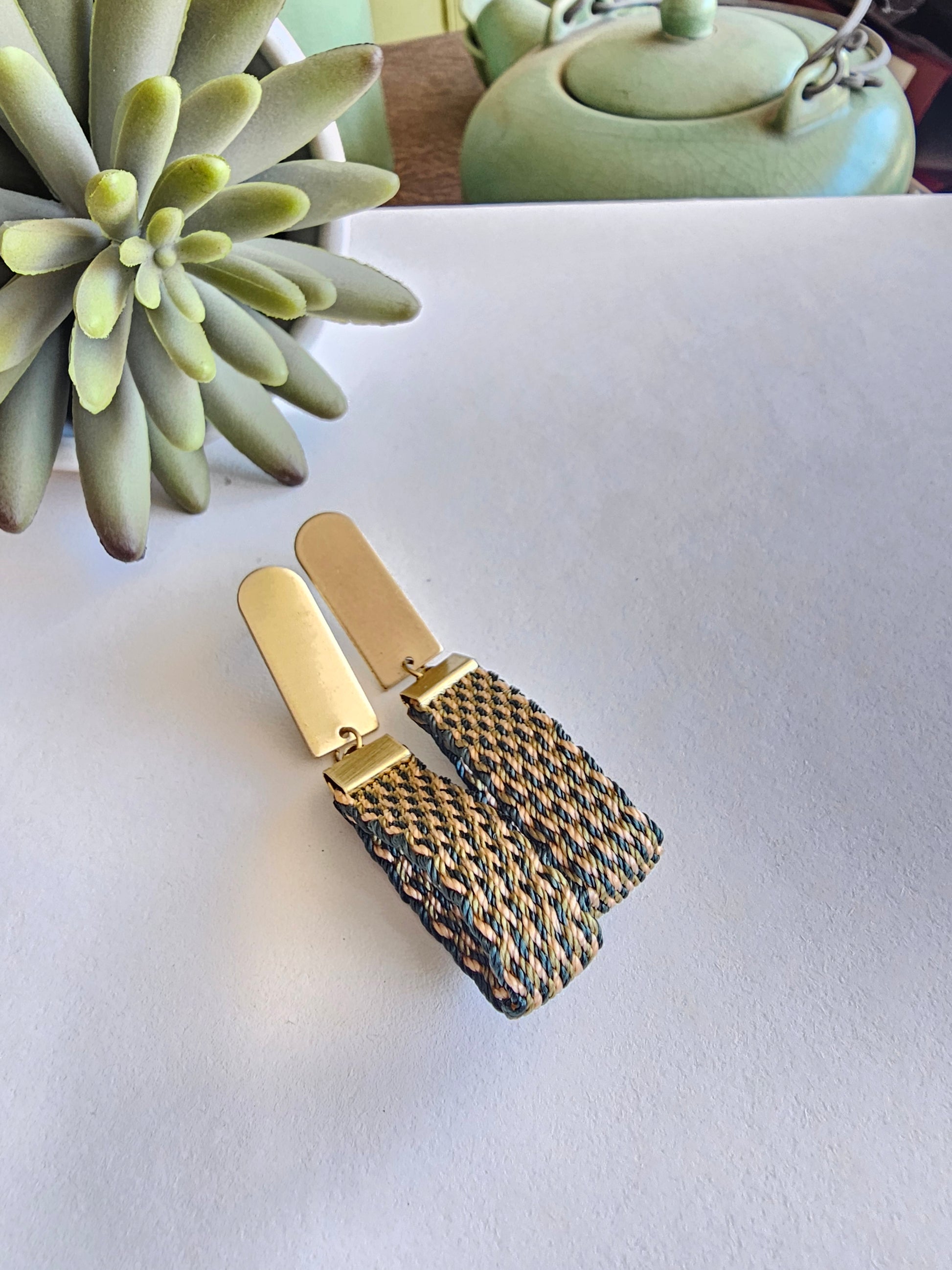 Aros base dorada doble / image 7