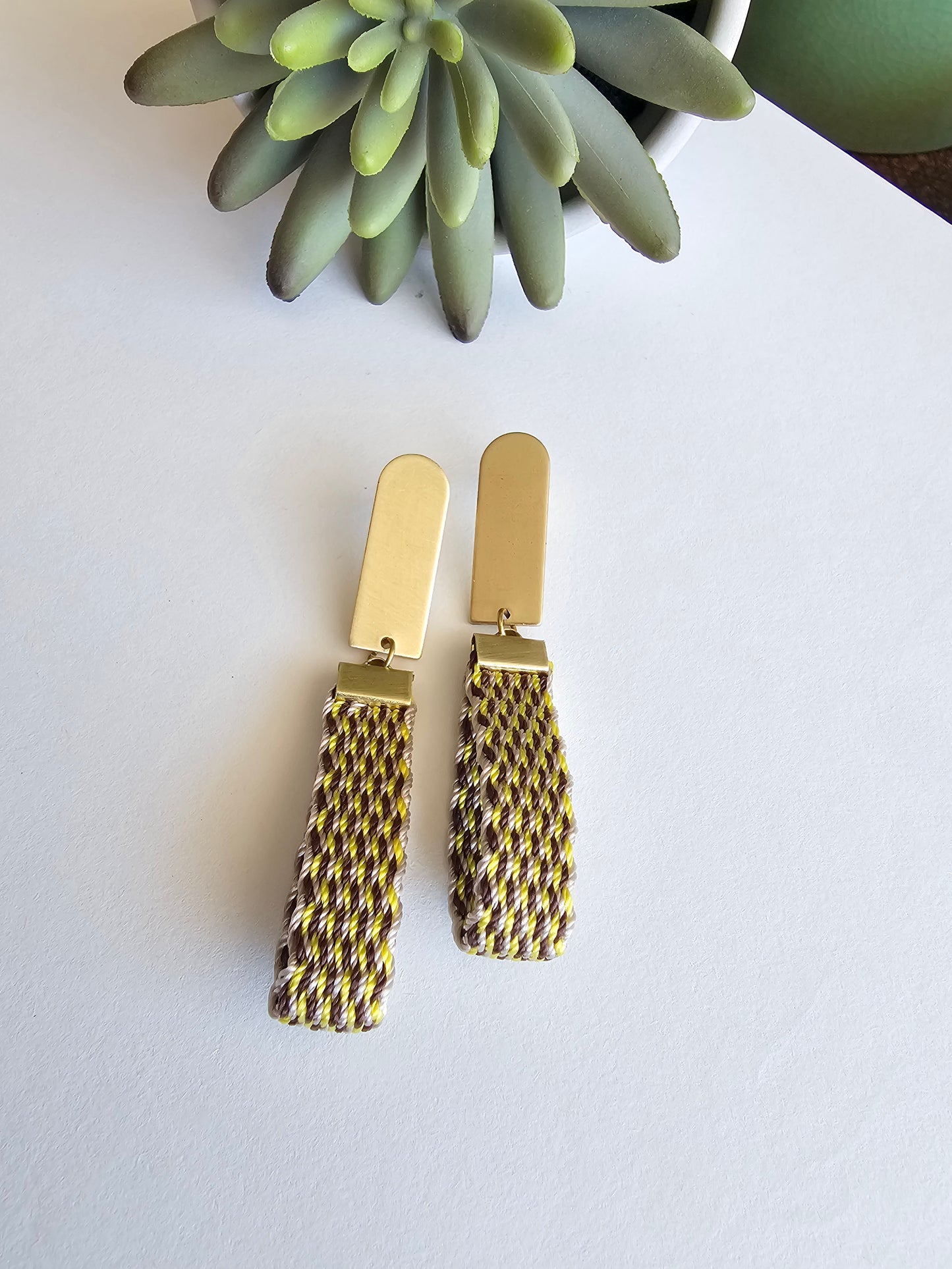 Aros base dorada doble / image 2