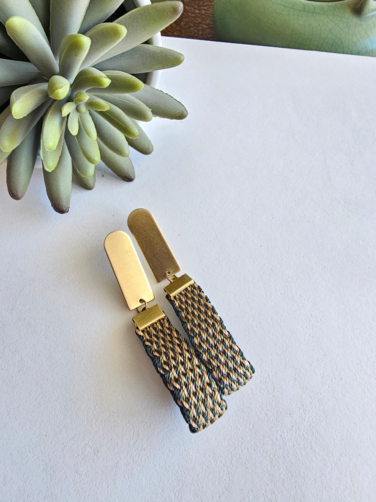 Aros base dorada doble / image 6