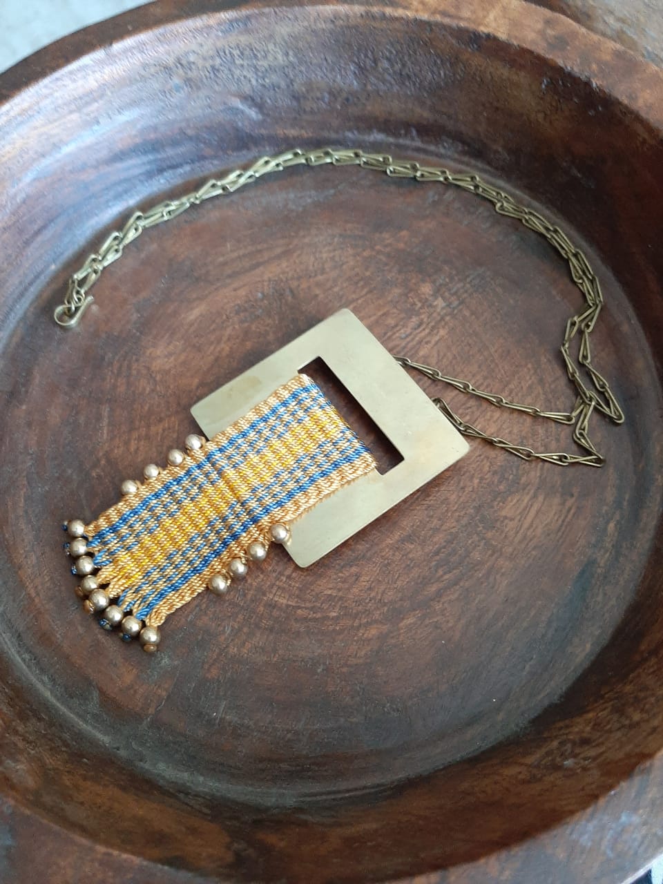 Collar Bronce Puyehue/ Puyehue bronze necklace image 0